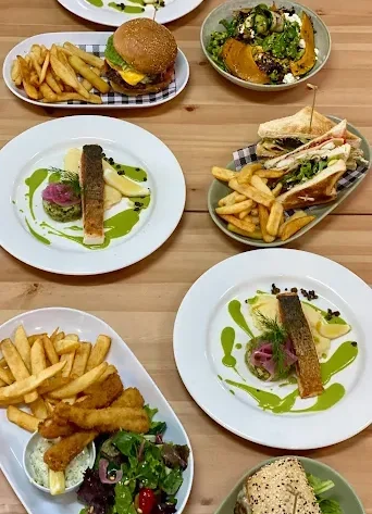 Delicious variety of meals served at The Little Larder, a popular casual cafe and dining spot in Stanthorpe